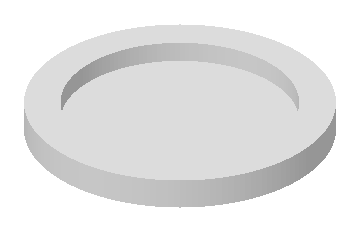 Isometric preview of Frame (plain)